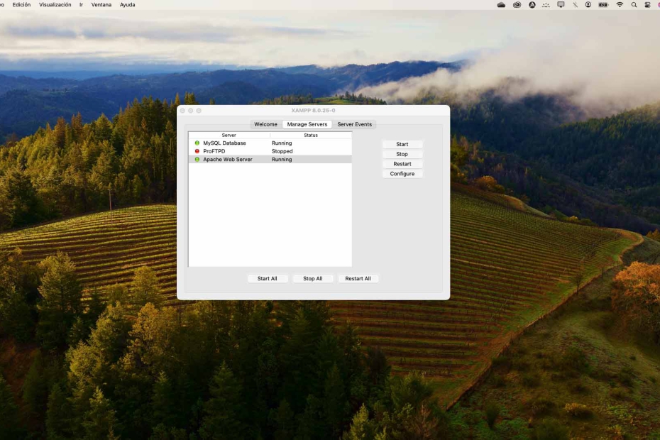 como instalar xampp en apple m1 m2 m3
